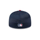 Atlanta Braves Spring Satin 59FIFTY Fitted Hat
