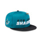 San Jose Sharks Spring Satin 59FIFTY Fitted Hat