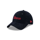 Atlanta Braves Women's Corduroy 9TWENTY Adjustable Hat