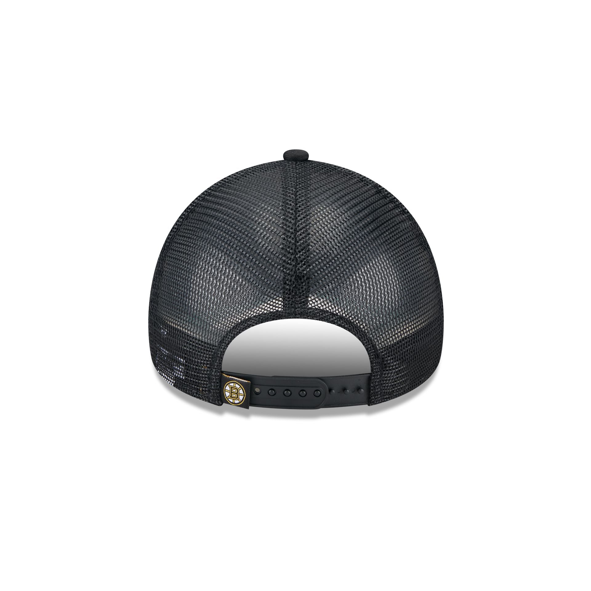 Boston Bruins Distressed 9FORTY A-Frame Trucker Hat