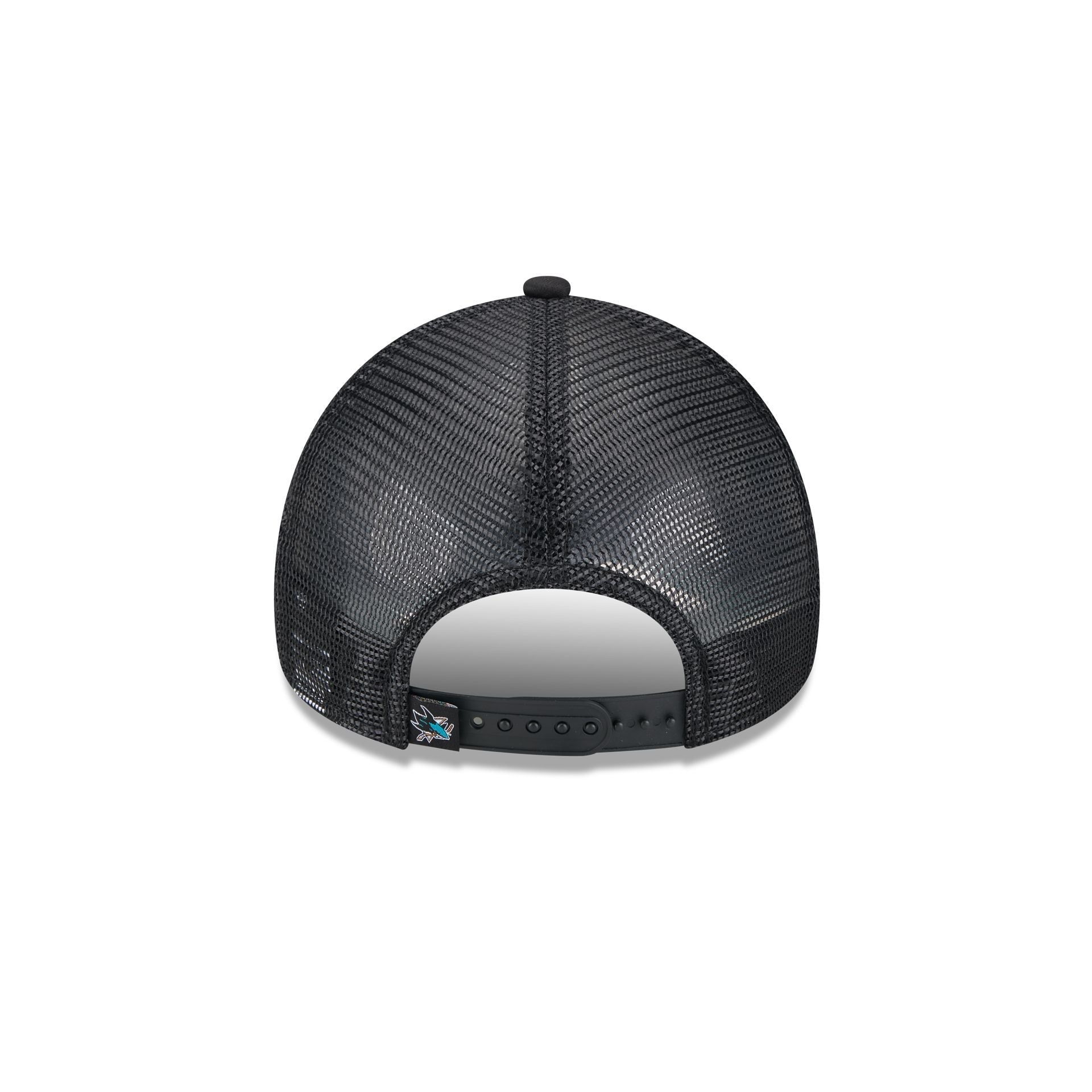 San Jose Sharks Distressed 9FORTY A-Frame Trucker Hat