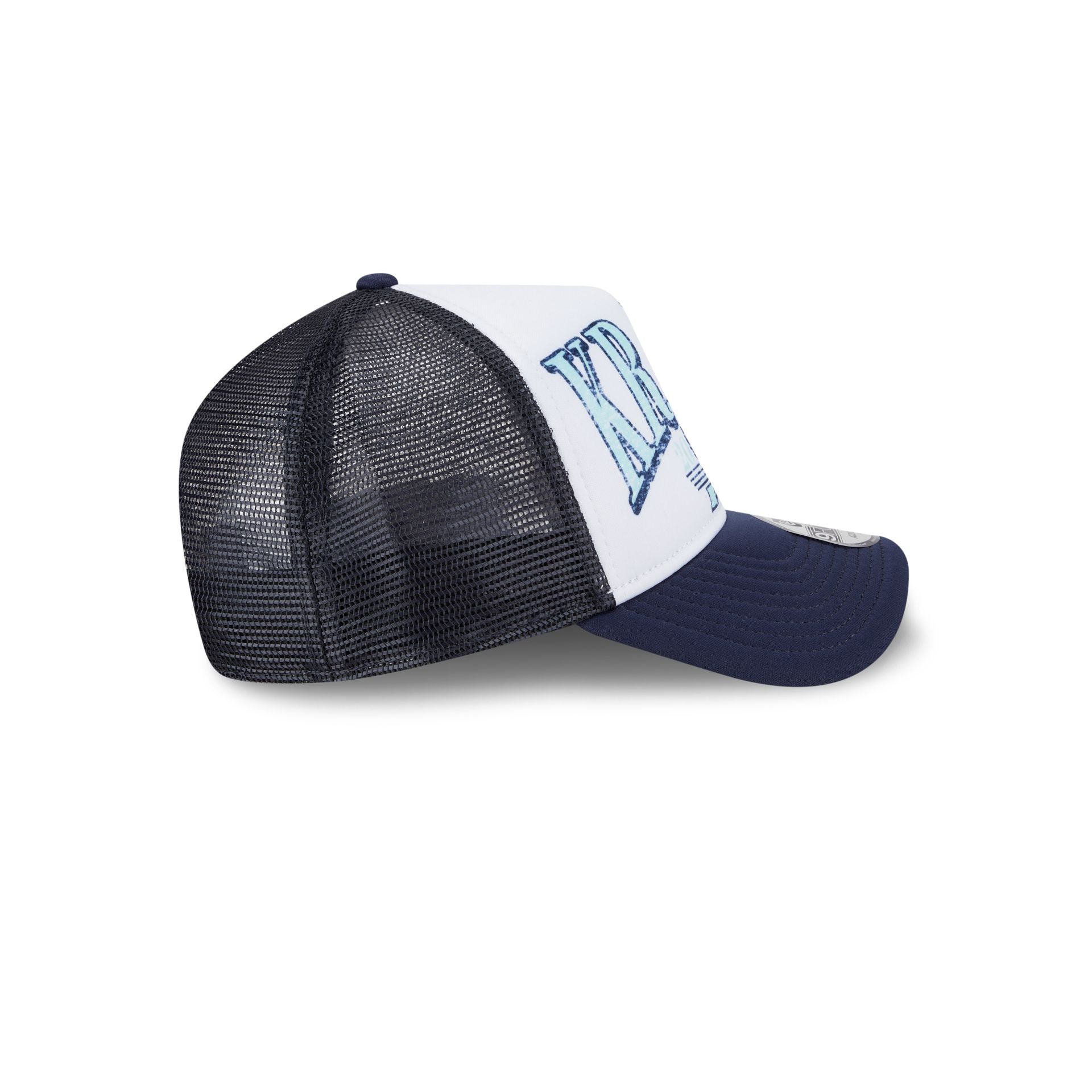 Seattle Kraken Distressed 9FORTY A-Frame Trucker Hat