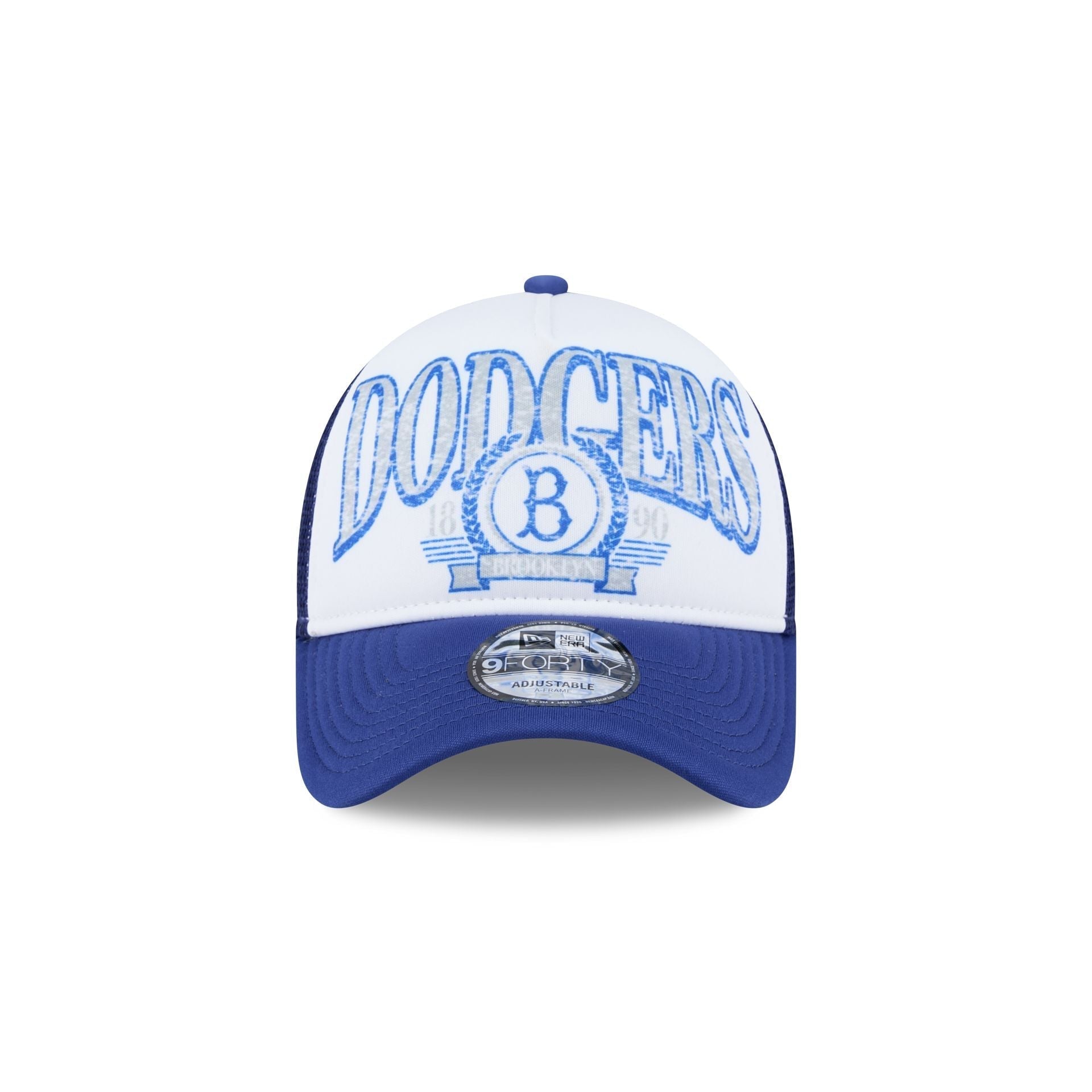 Brooklyn Dodgers Distressed 9FORTY A-Frame Trucker Hat