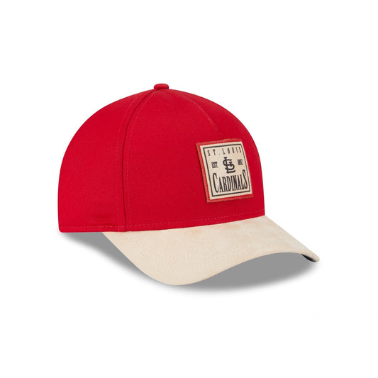 St. Louis Cardinals Suede Patch 9FORTY M-Crown A-Frame Adjustable Hat