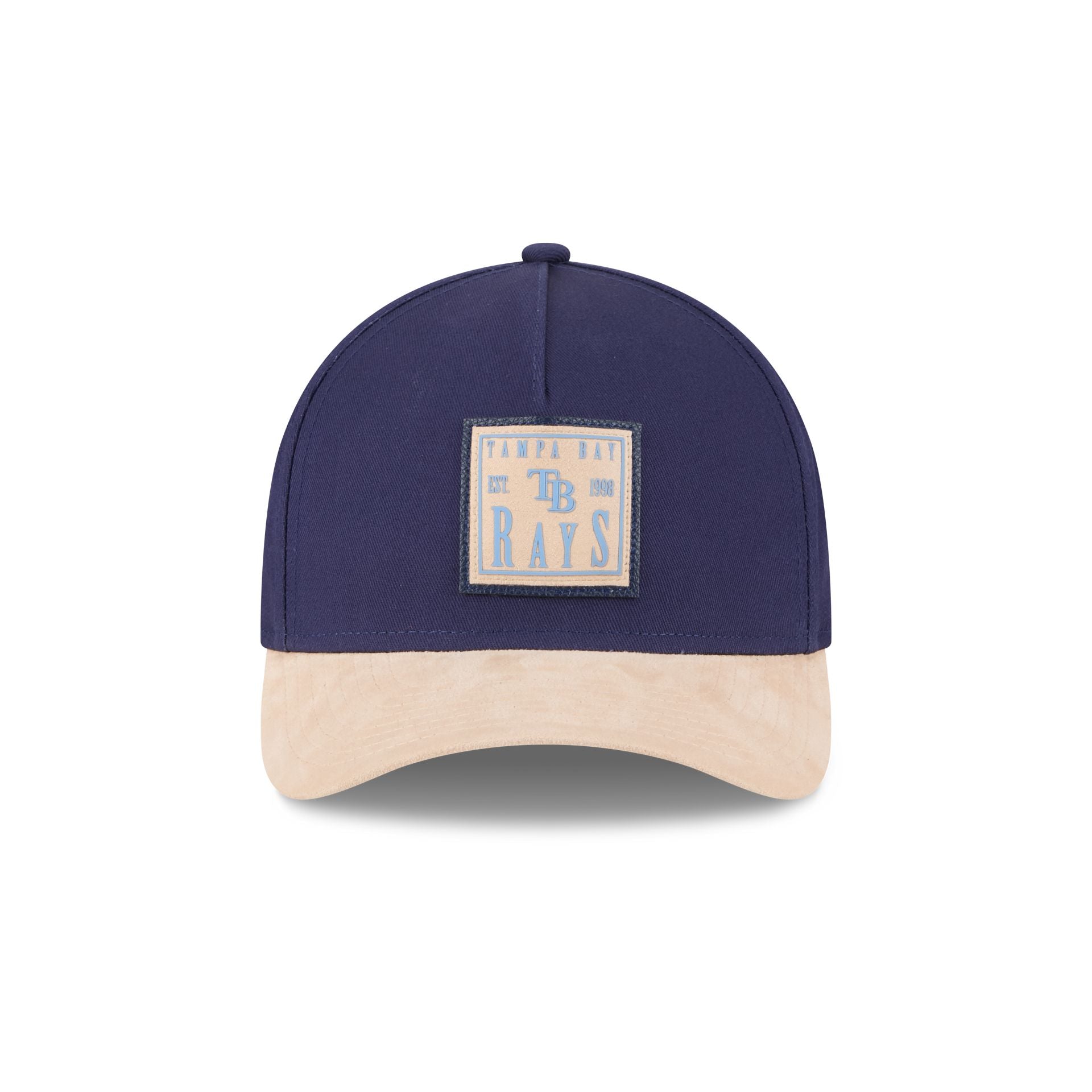 Tampa Bay Rays Suede Patch 9FORTY M-Crown A-Frame Adjustable Hat