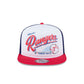 Texas Rangers Retro Script 9FIFTY A-Frame Trucker Hat