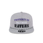 Baltimore Ravens Vintage Gray Rope Golfer Hat