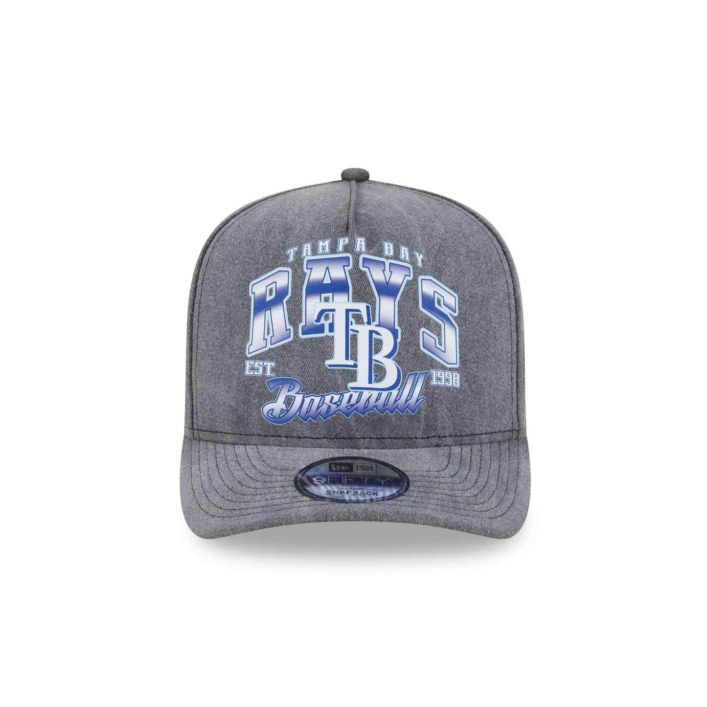 Tampa Bay Rays Washed 9FIFTY A-Frame Snapback Hat