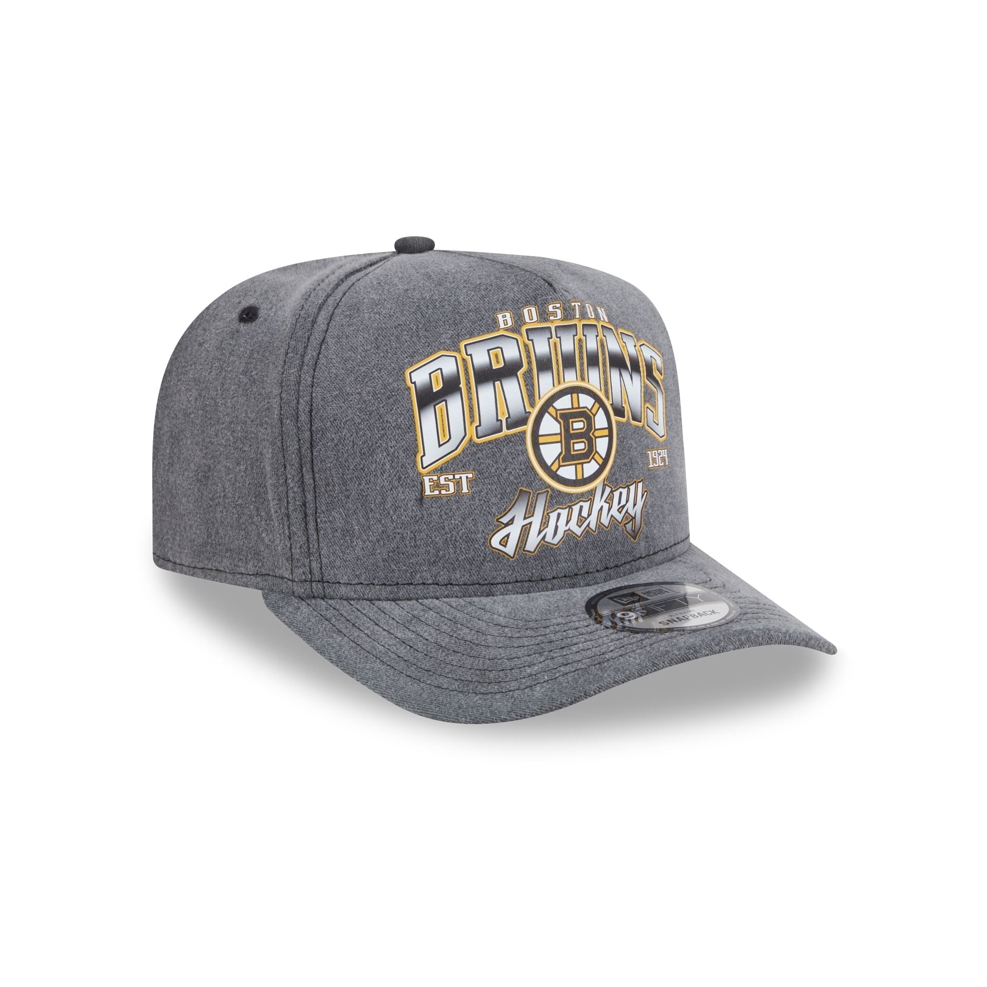 Boston Bruins Washed 9FIFTY A-Frame Snapback Hat