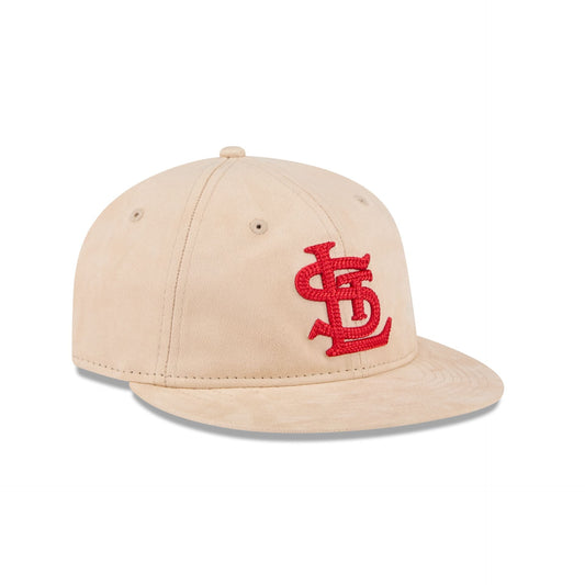 St. Louis Cardinals Stone Suede Retro Crown 9FIFTY Snapback Hat