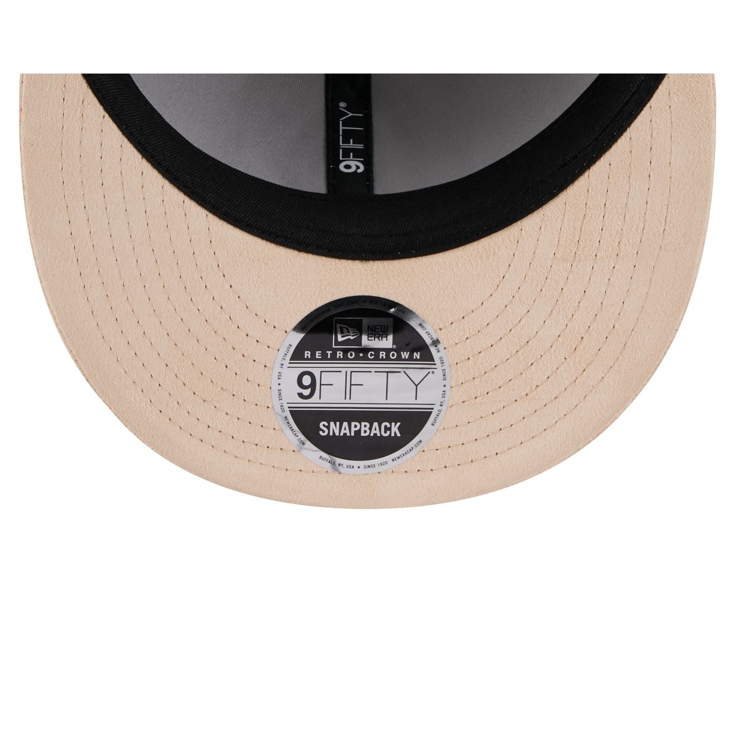 Atlanta Braves Stone Suede Retro Crown 9FIFTY Snapback Hat