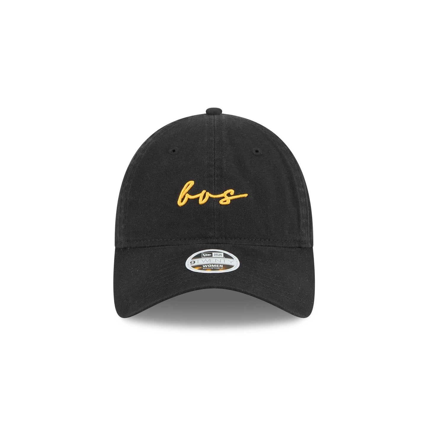 Boston Bruins Women's Script 9TWENTY Adjustable Hat