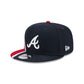 Atlanta Braves Chipper Jones 9FIFTY Snapback Hat