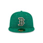 Boston Red Sox St. Patrick's Day 2025 59FIFTY Fitted Hat