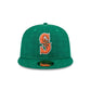 Seattle Mariners St. Patrick's Day 2025 59FIFTY Fitted Hat