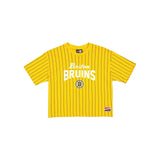 Boston Bruins Throwback Pinstripe Women's T-Shirt
