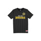 Boston Bruins Throwback Pinstripe Wordmark T-Shirt