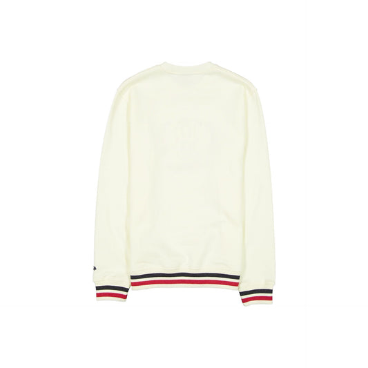 Boston Red Sox Throwback Chrome White Crewneck