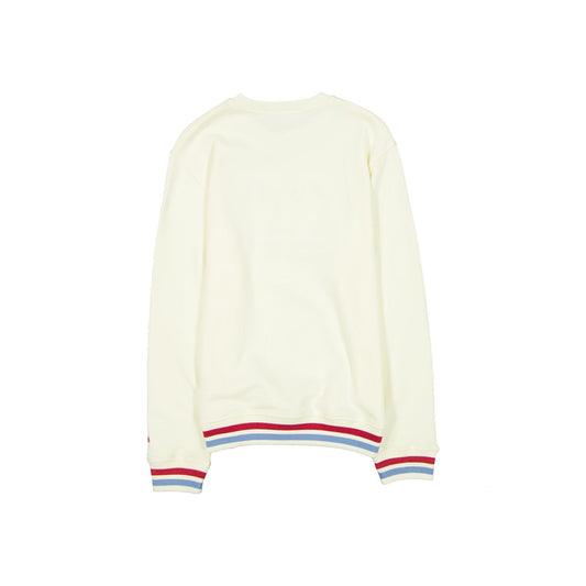 Texas Rangers Throwback Chrome White Crewneck