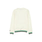 Boston Celtics Throwback Chrome White Crewneck