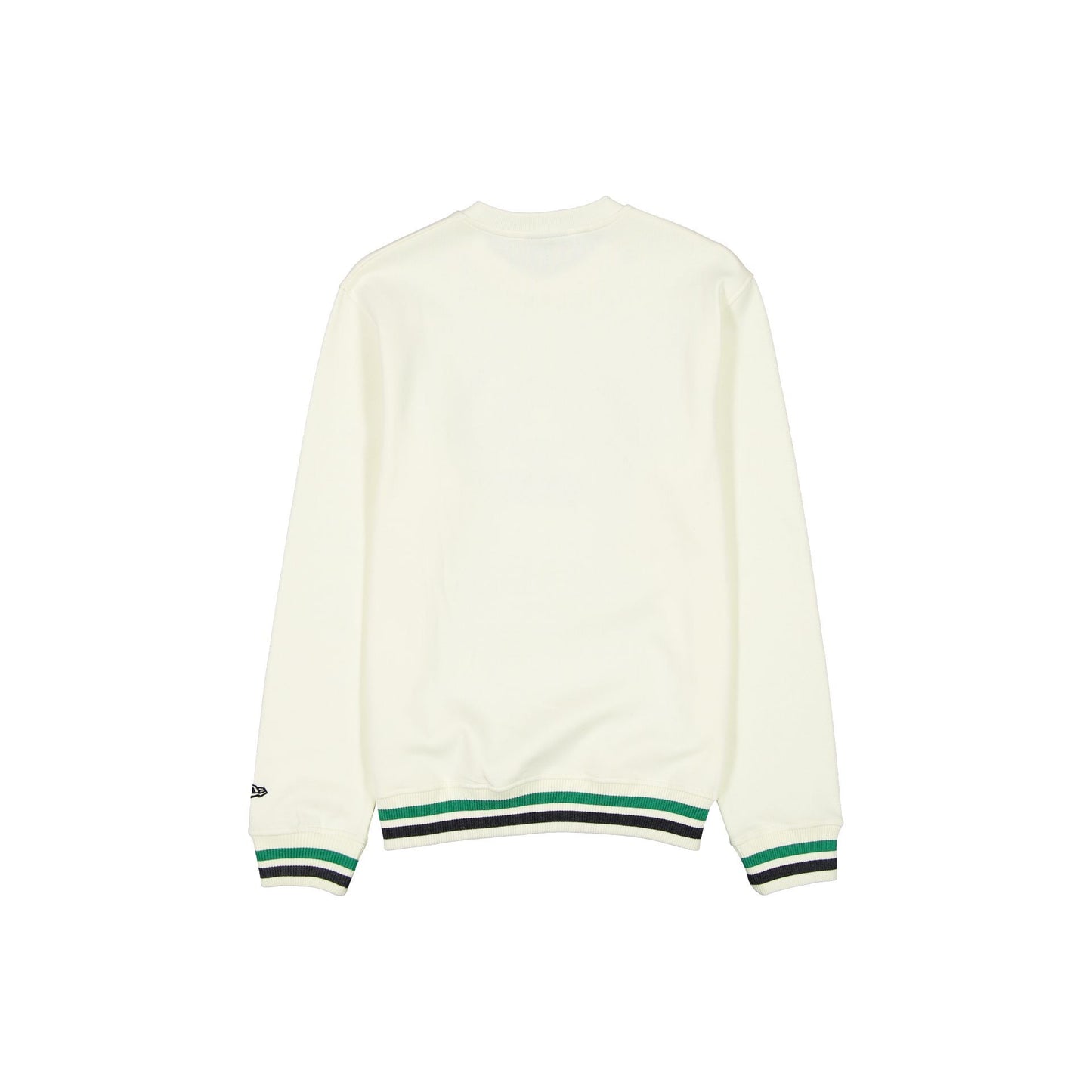 Boston Celtics Throwback Chrome White Crewneck