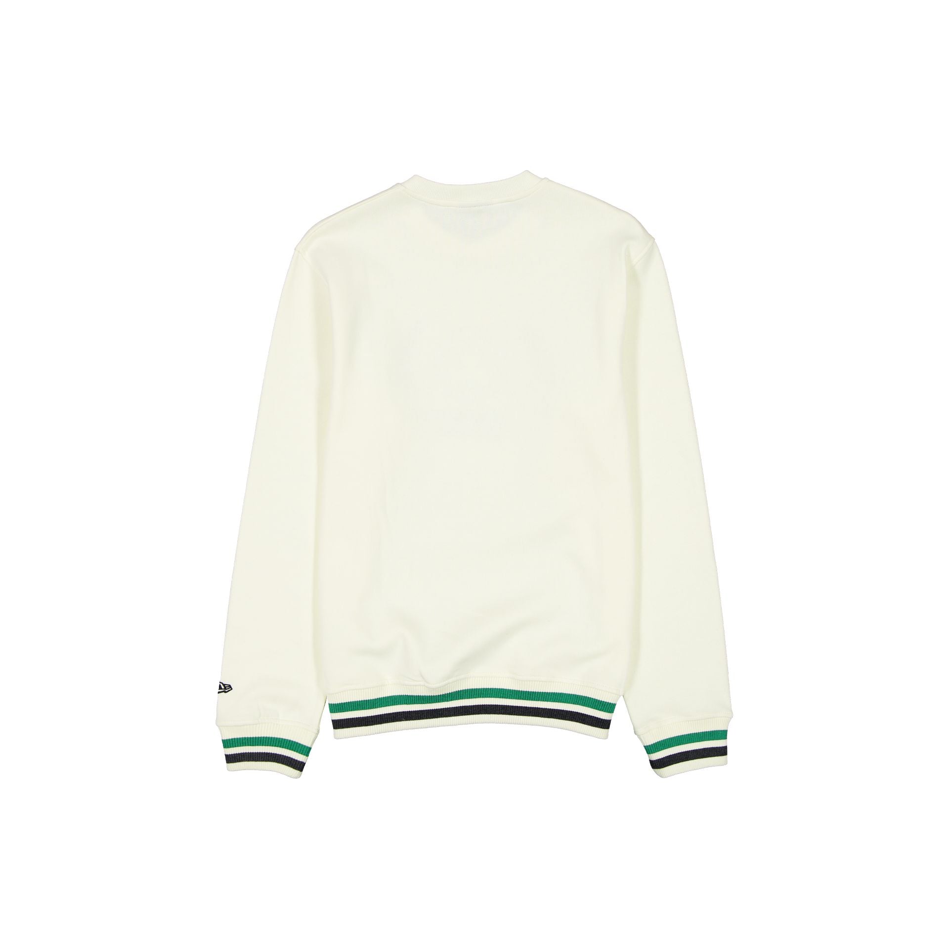 Boston Celtics Throwback Chrome White Crewneck