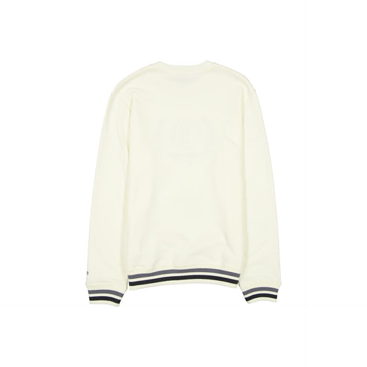 Brooklyn Nets Throwback Chrome White Crewneck