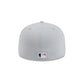 Texas Rangers 2025 Clubhouse Gray 59FIFTY Fitted Hat
