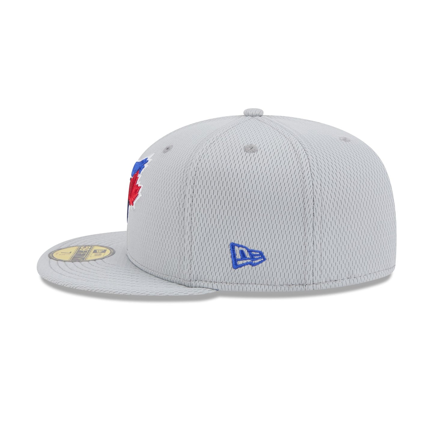 Toronto Blue Jays 2025 Clubhouse Gray 59FIFTY Fitted Hat