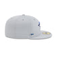 Toronto Blue Jays 2025 Clubhouse Gray 59FIFTY Fitted Hat