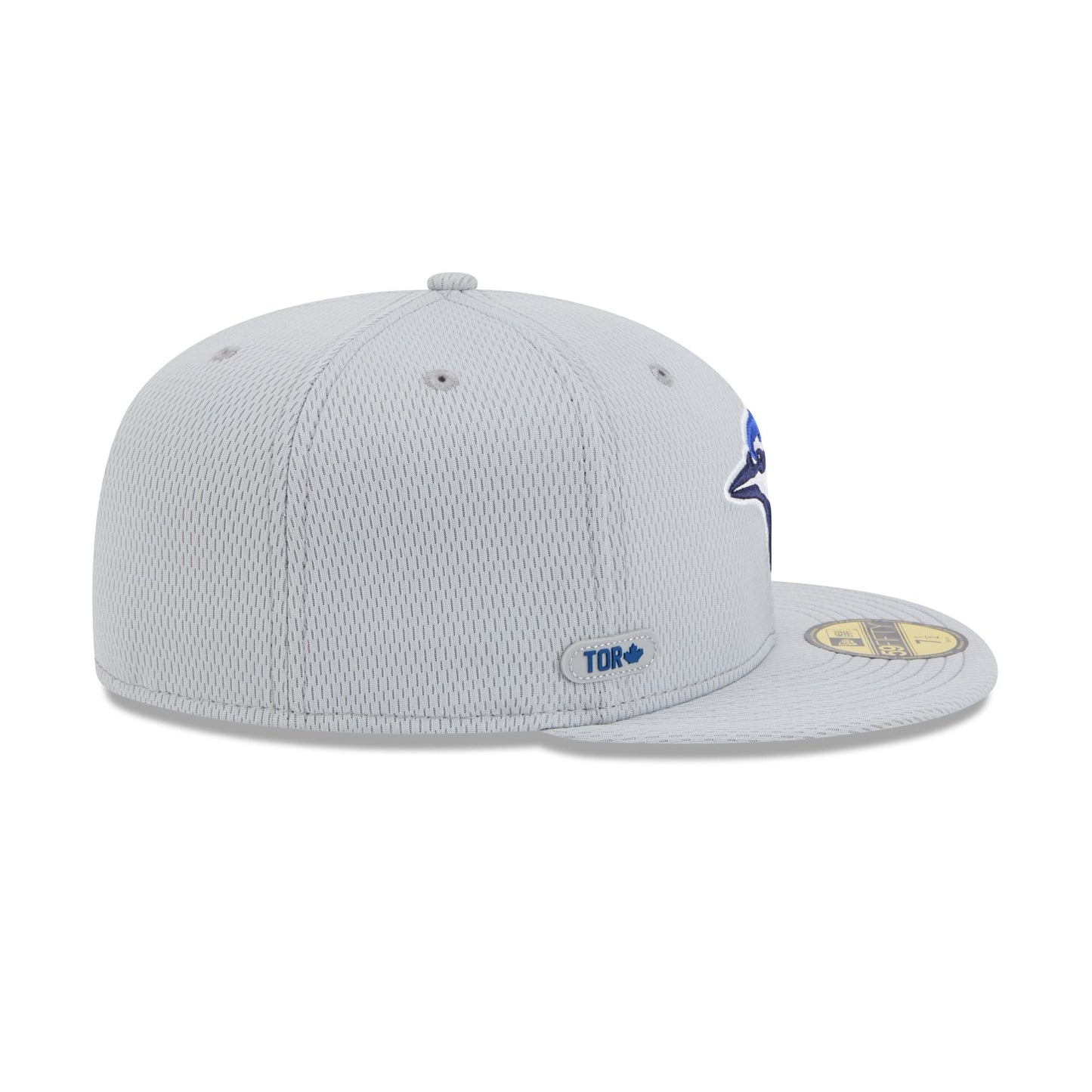 Toronto Blue Jays 2025 Clubhouse Gray 59FIFTY Fitted Hat