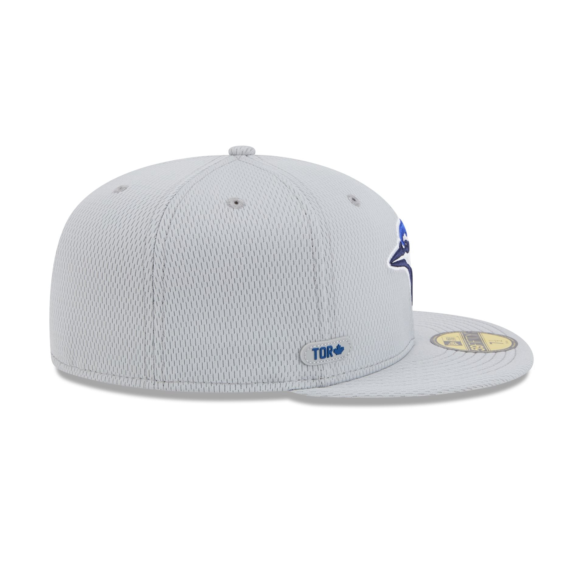Toronto Blue Jays 2025 Clubhouse Gray 59FIFTY Fitted Hat