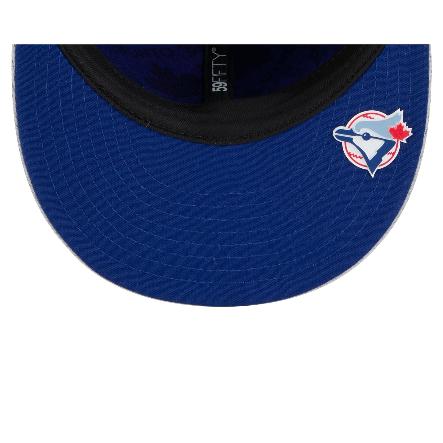 Toronto Blue Jays 2025 Clubhouse Gray 59FIFTY Fitted Hat