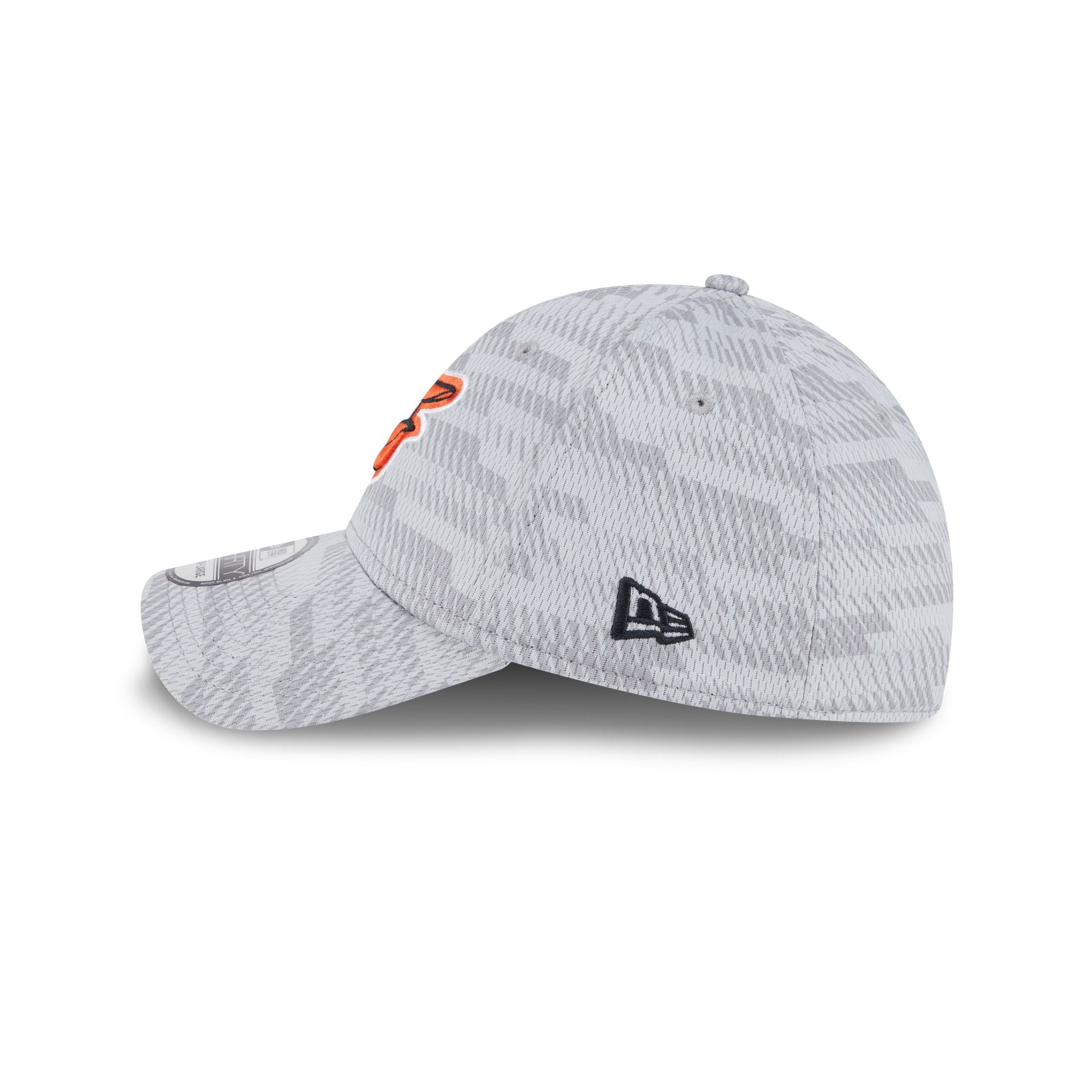Baltimore Orioles 2025 Clubhouse Gray 39THIRTY Stretch Fit