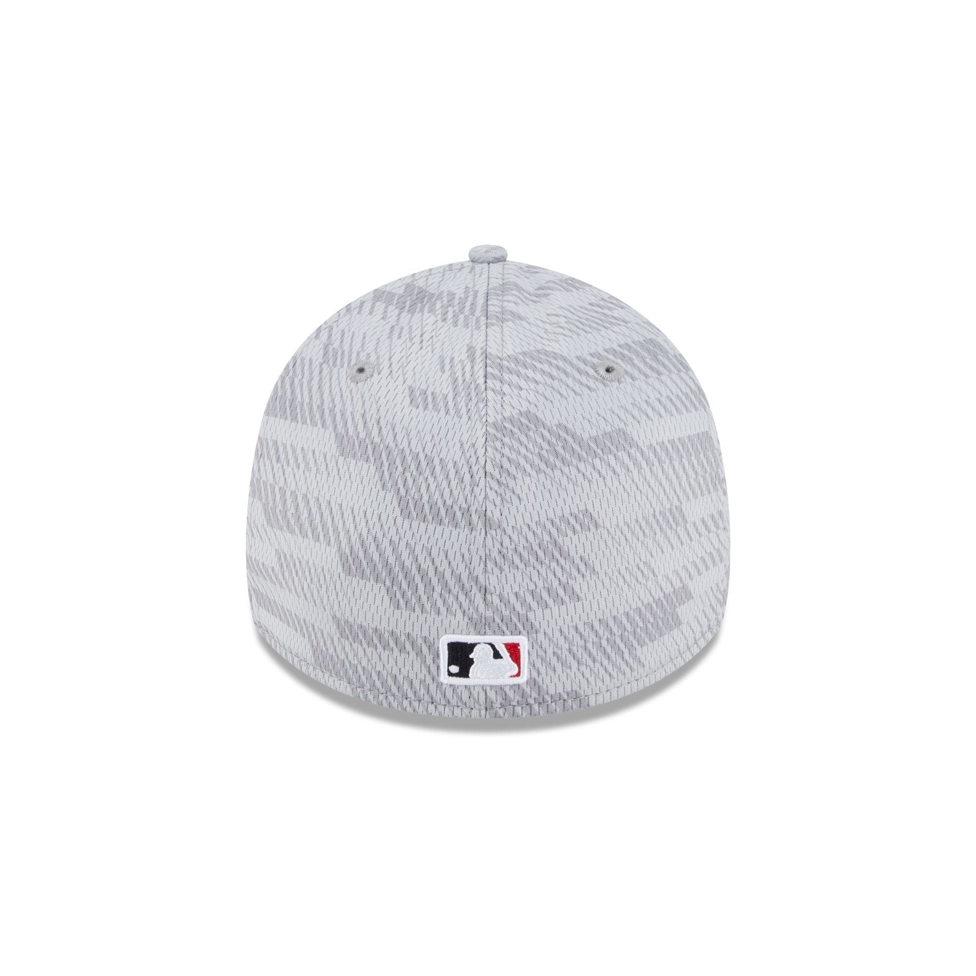 Cincinnati Reds 2025 Clubhouse Gray 39THIRTY Stretch Fit