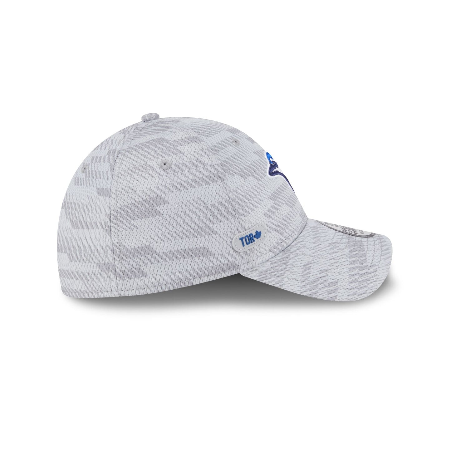 Toronto Blue Jays 2025 Clubhouse Gray 39THIRTY Stretch Fit