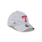 Texas Rangers 2025 Clubhouse Gray 39THIRTY Stretch Fit