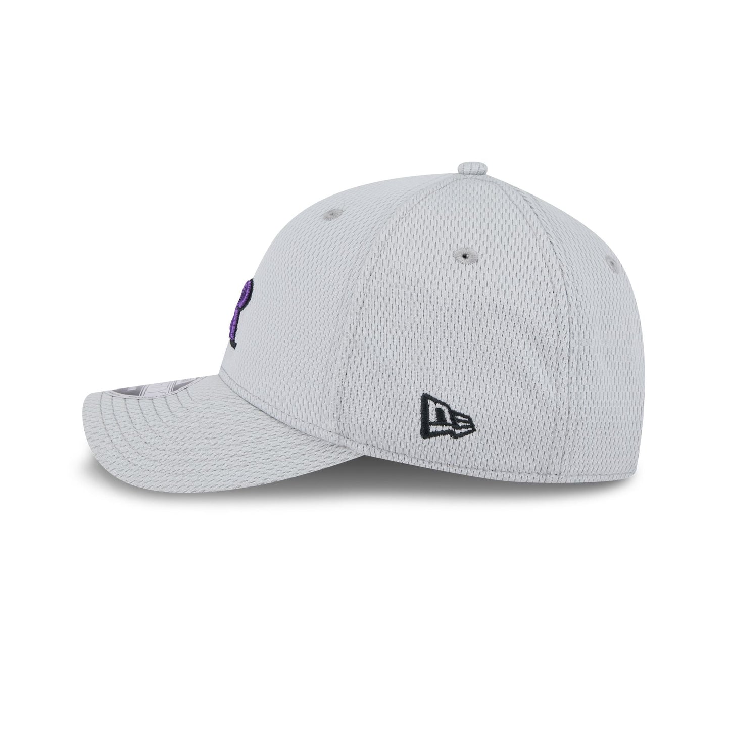 Colorado Rockies 2025 Clubhouse Gray 9FORTY M-Crown Snapback Hat