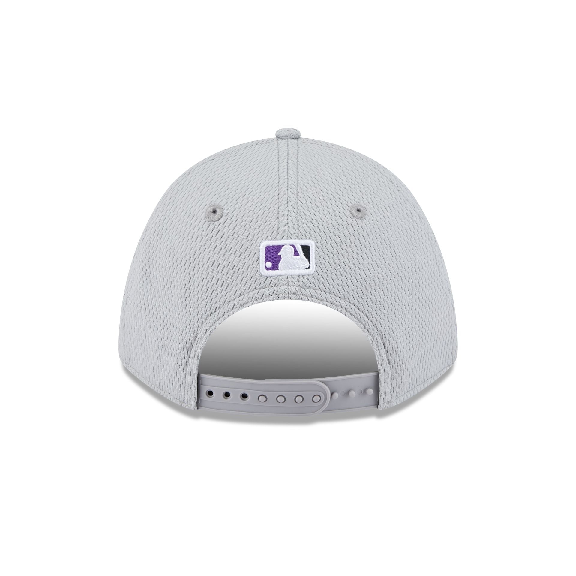 Colorado Rockies 2025 Clubhouse Gray 9FORTY M-Crown Snapback Hat