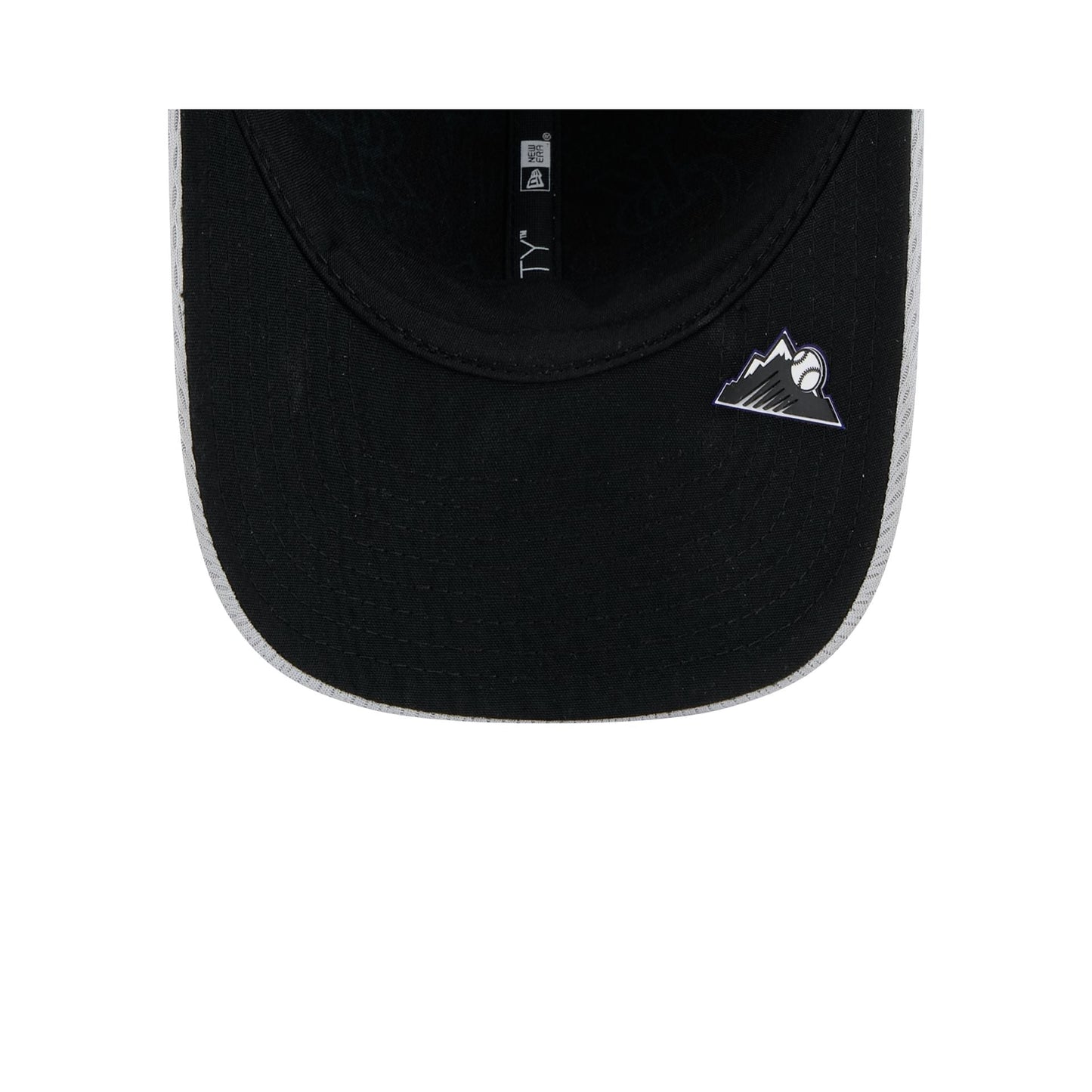 Colorado Rockies 2025 Clubhouse Gray 9FORTY M-Crown Snapback Hat
