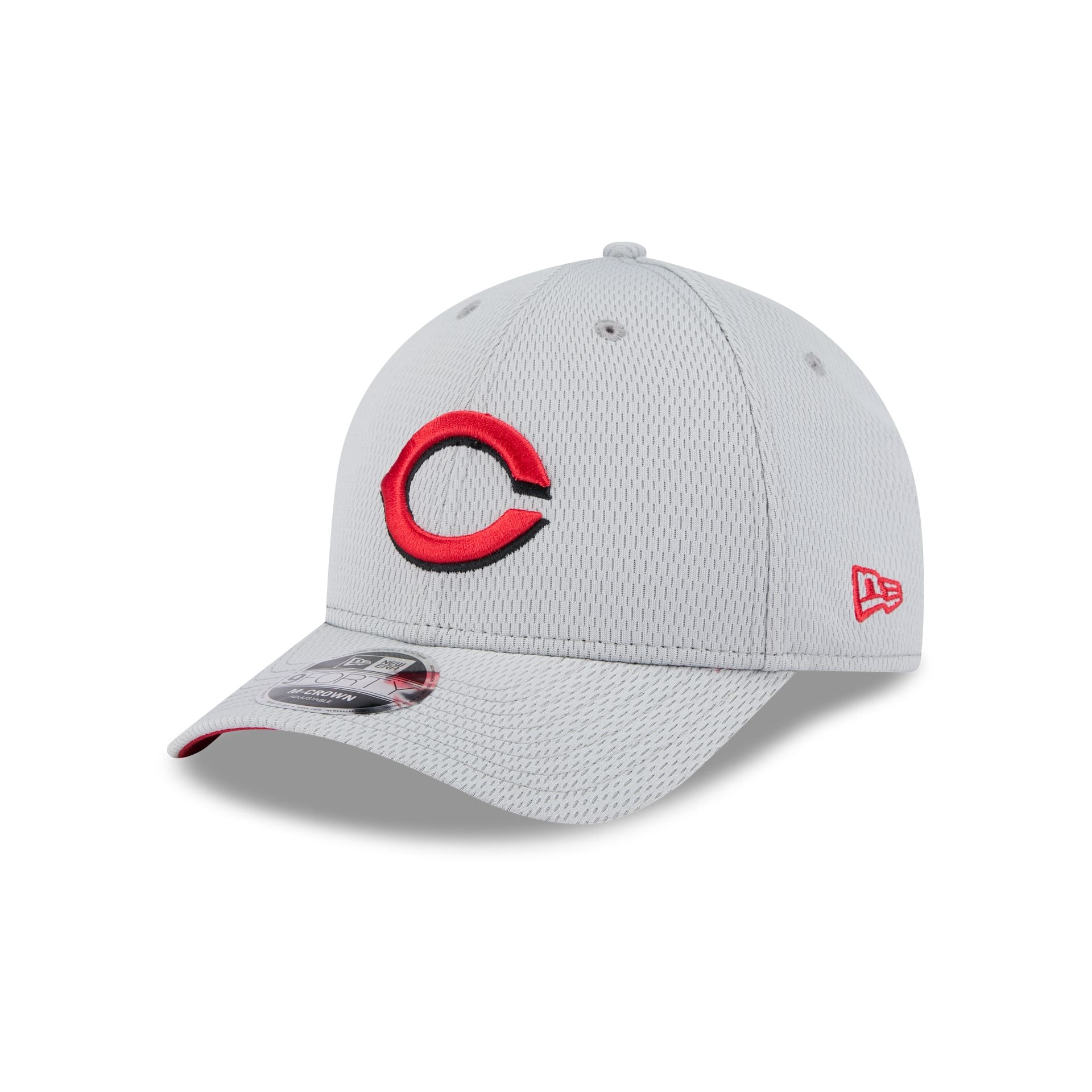 Cincinnati Reds 2025 Clubhouse Gray 9FORTY M-Crown Snapback Hat