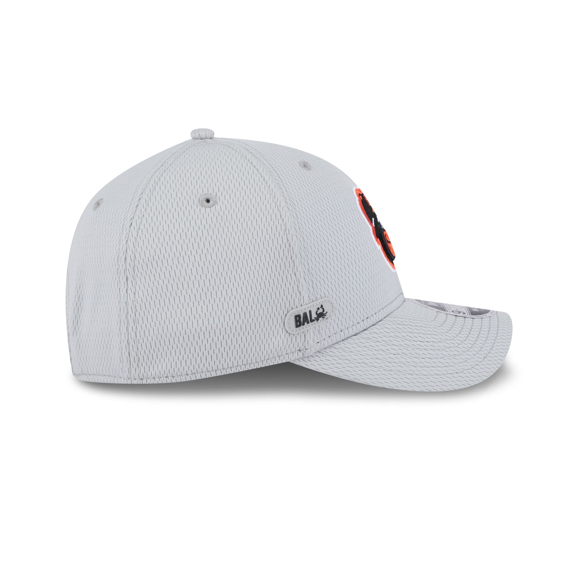 Baltimore Orioles 2025 Clubhouse Gray 9FORTY M-Crown Snapback Hat