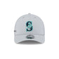 Seattle Mariners 2025 Clubhouse Gray 9FORTY M-Crown Snapback Hat