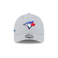 Toronto Blue Jays 2025 Clubhouse Gray 9FORTY M-Crown Snapback Hat