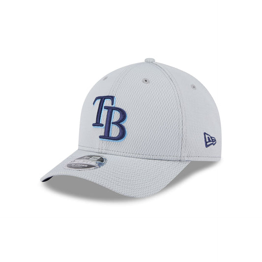 Tampa Bay Rays 2025 Clubhouse Gray 9FORTY M-Crown Snapback Hat