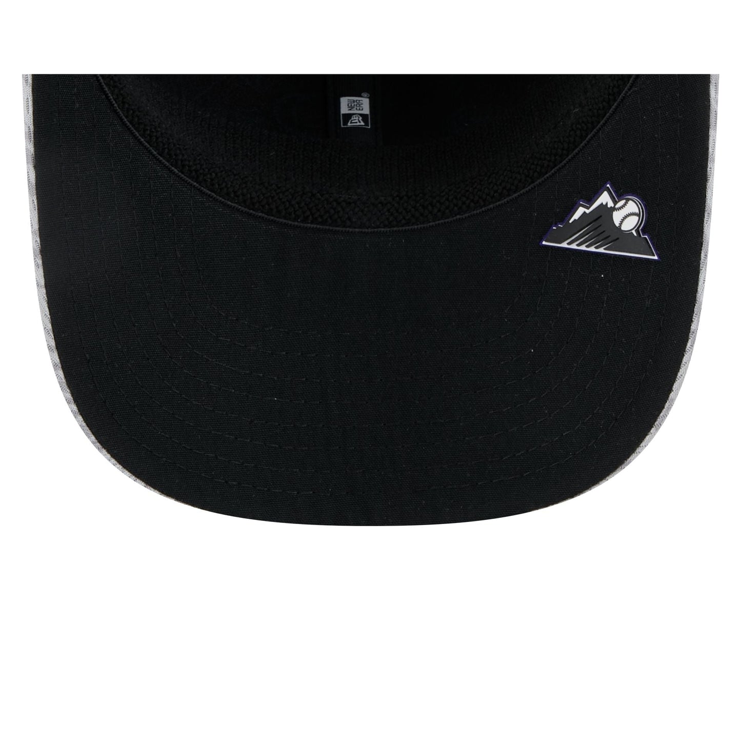 Colorado Rockies 2025 Clubhouse Gray 9SEVENTY Stretch-Snap Hat