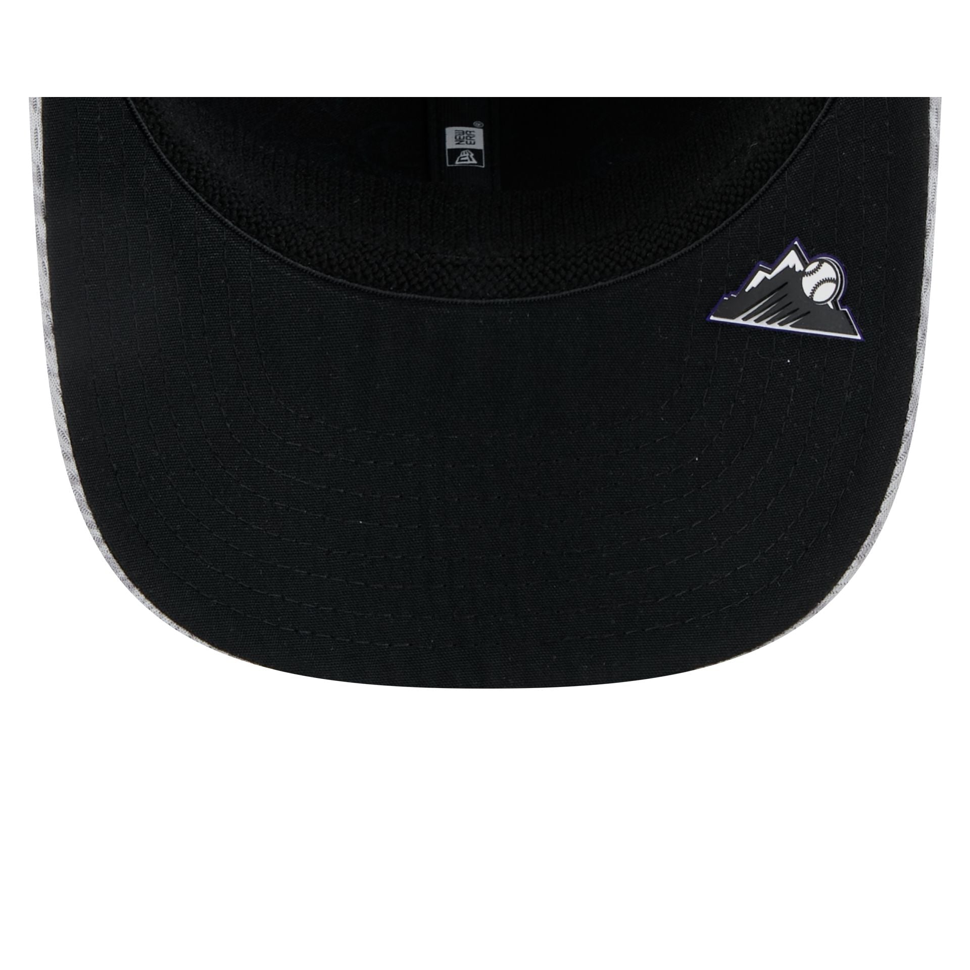 Colorado Rockies 2025 Clubhouse Gray 9SEVENTY Stretch-Snap Hat