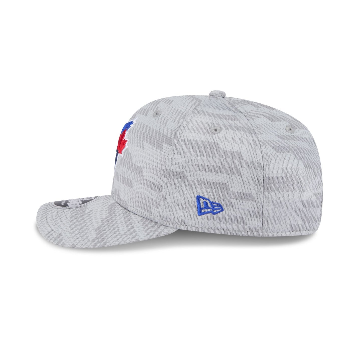 Toronto Blue Jays 2025 Clubhouse Gray 9SEVENTY Stretch-Snap Hat