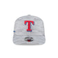 Texas Rangers 2025 Clubhouse Gray 9SEVENTY Stretch-Snap Hat