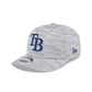 Tampa Bay Rays 2025 Clubhouse Gray 9SEVENTY Stretch-Snap Hat